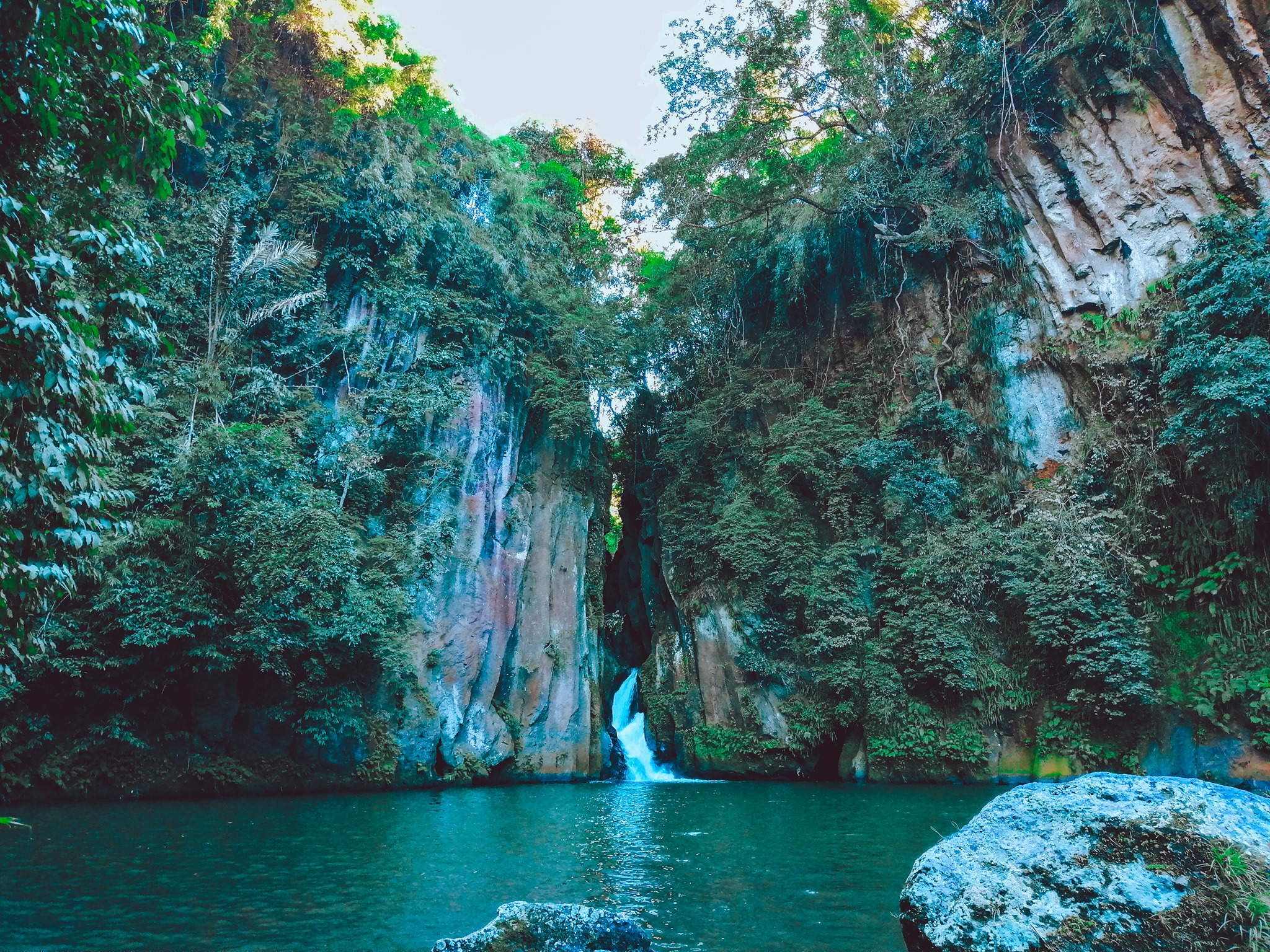 Malibic Libic Falls in Bailen, Cavite